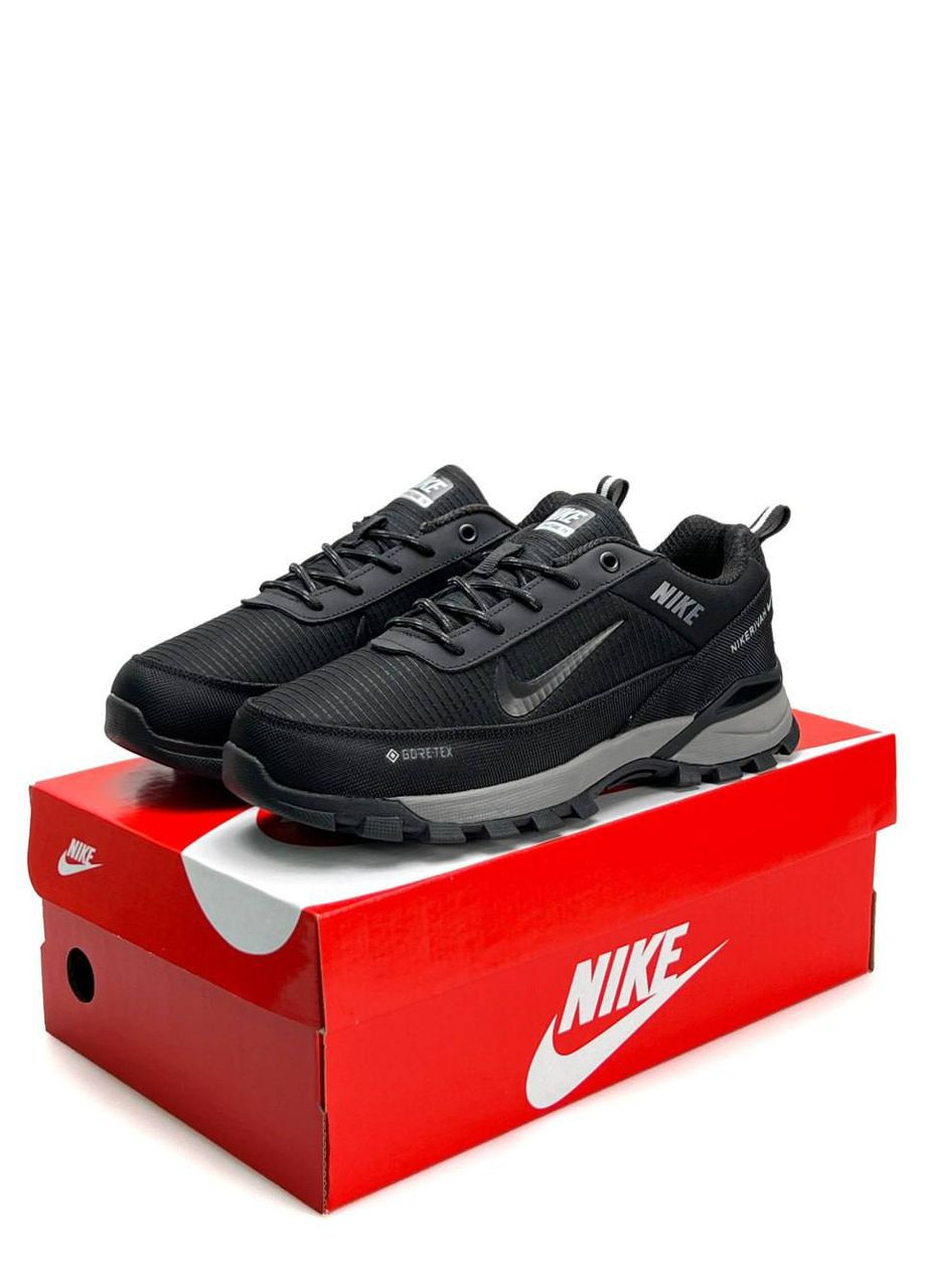 Черные демисезонные кроссовки No Brand