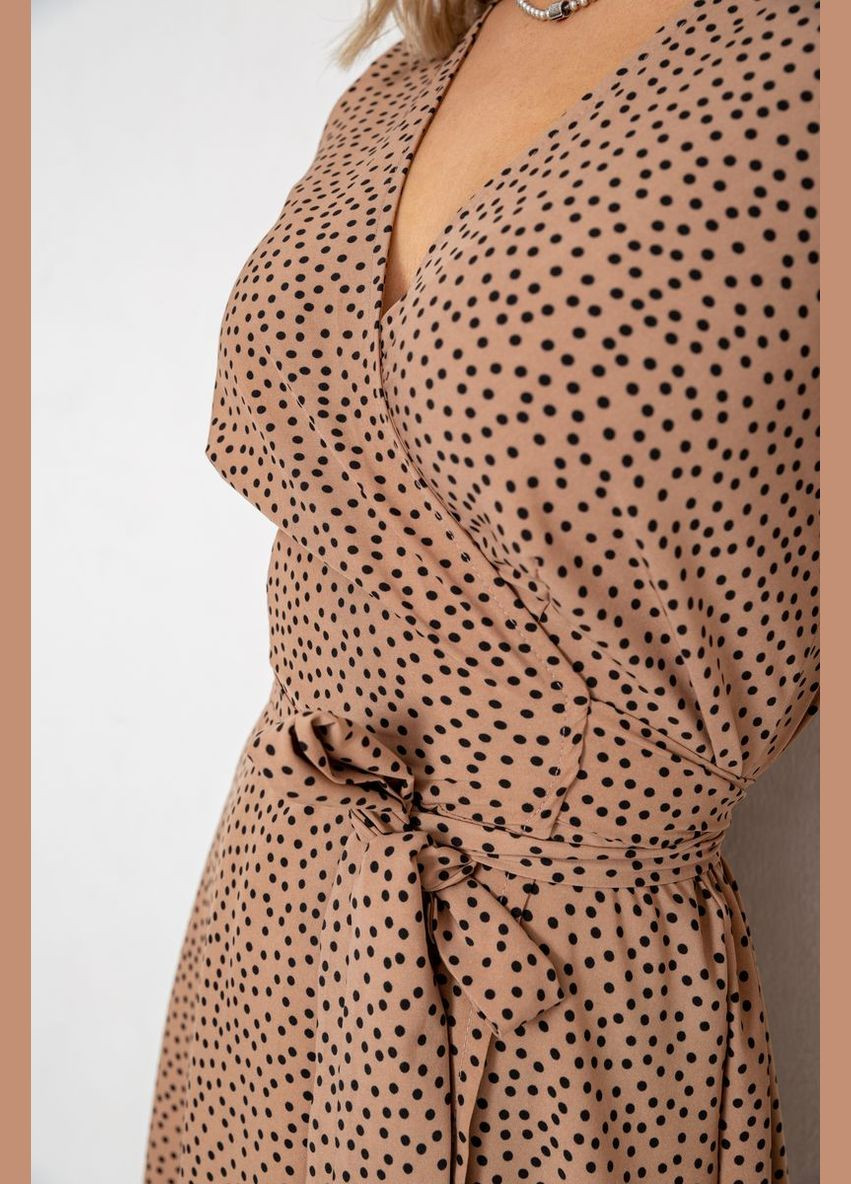 Черное кэжуал сарафан в горох Ager в горошек