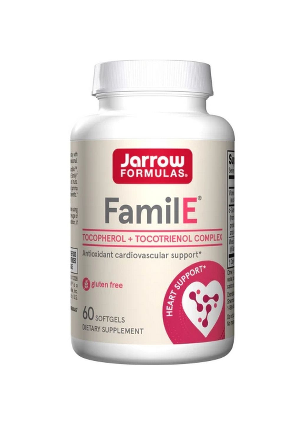 Вітаміни та мінерали Famil-E, 60 капсул Jarrow Formulas (293421638)