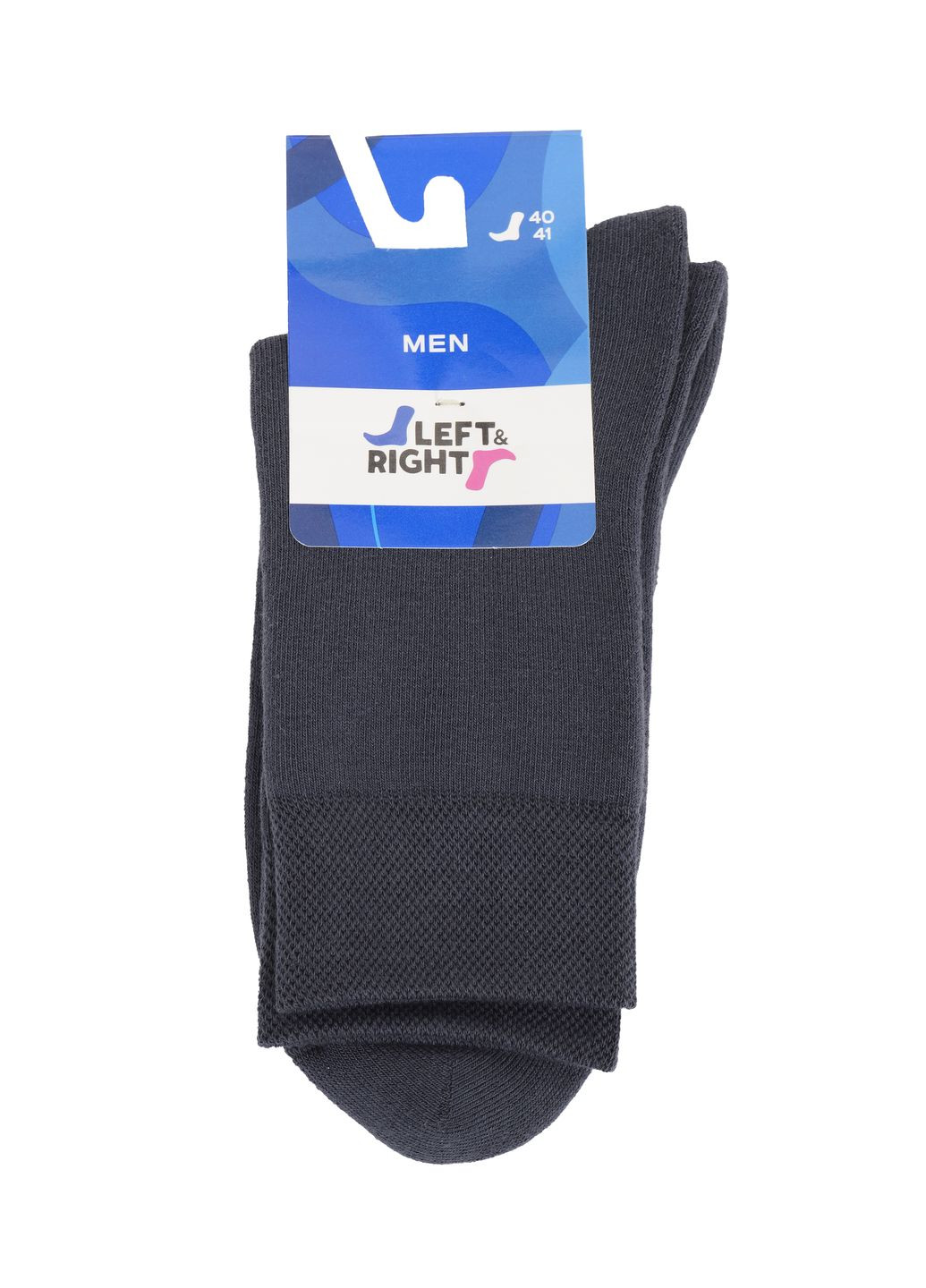 Темно-сірі шкарпетки чол. л&п 240 (махрові), р.40-41, 00 темно-сірий Left&Right (358644642)