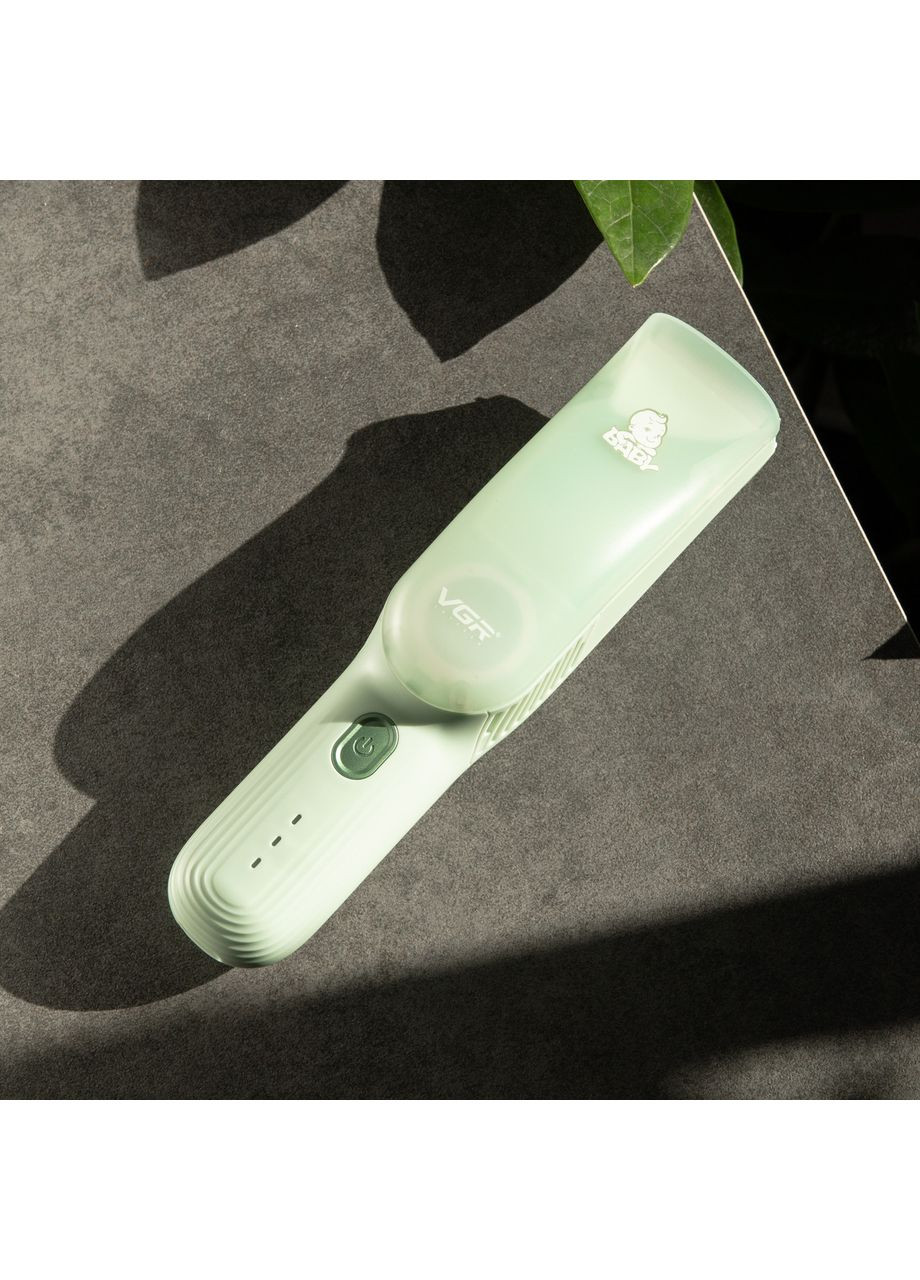 Дитяча машинка для стрижки з насадками акумуляторна безшумна V-155 VGR (370974778)