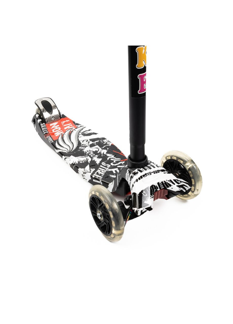 Самокат дитячий триколісний MAXI JR 3-055-L-WP8 зі світними колесами, кермо 79-88см, iTrike (338854739)