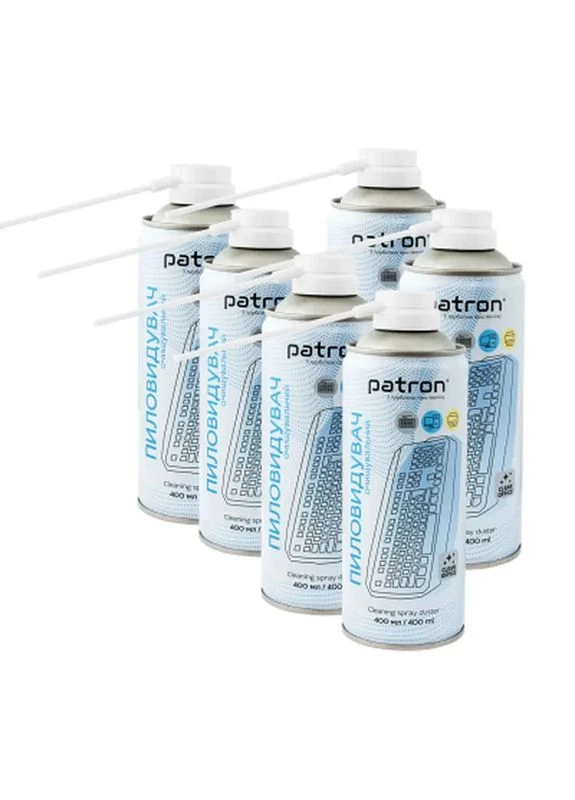 Сжатый воздух для чистки spray duster 400ml*6 (CS-PN-F3-020-5) Patron (399284156)