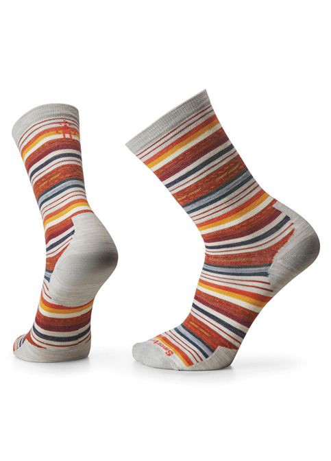 Шкарпетки чоловічі Everyday Margarita Crew Сірий-Коричневий Smartwool (372128322)