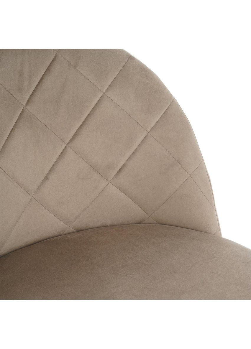 Стул LULU черный каркас/темный беж Intarsio (365461460)