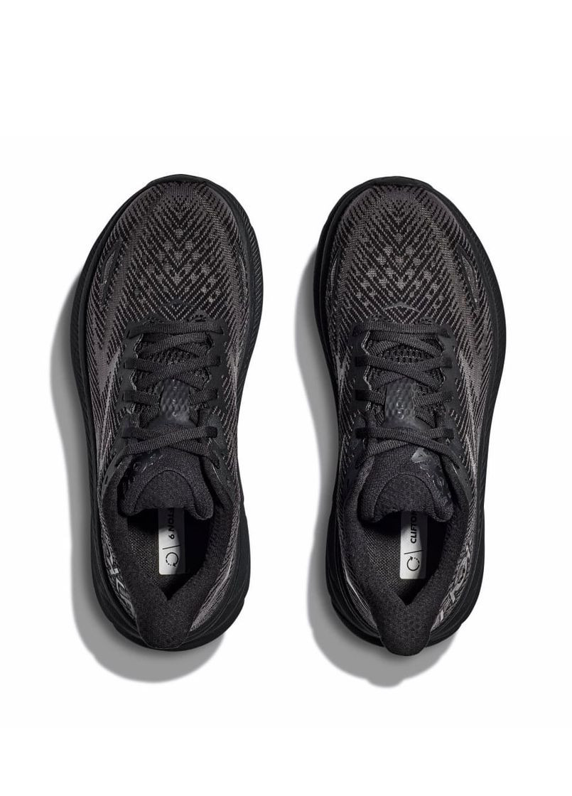 Черные всесезонные мужские кроссовки 1127895 черный ткань HOKA