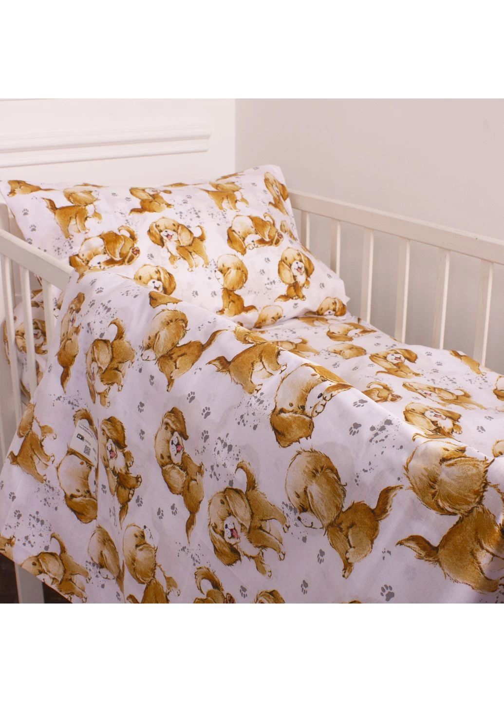 Наволочка Бязь Kids Time 20-0020 Red dogs Mirson (394703054)