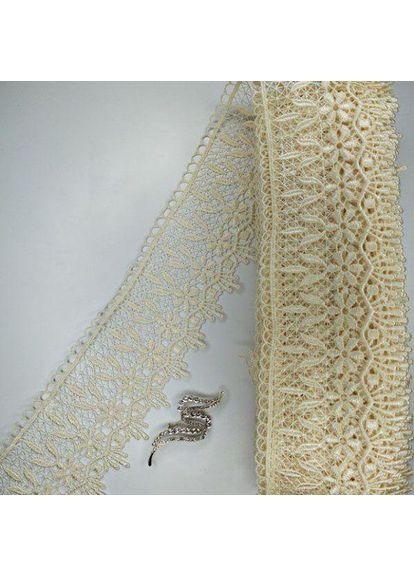 Кружево макраме 9см (20 м) Цвет - Молочный (24-H13115-2) Plus-plus (352751493)