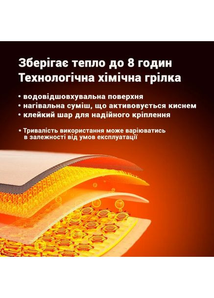 Грілки хімічні 10 шт Hillary (362347811)