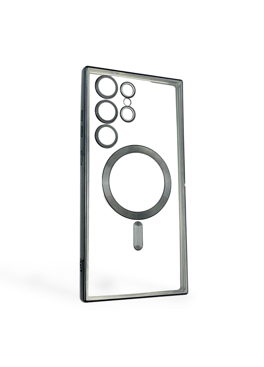 Чохол для Galaxy S23 Ultra (SM-S918B) з лінзами на камері з MagSafe на самсунг с23 ультра чорний Samsung (366386572)