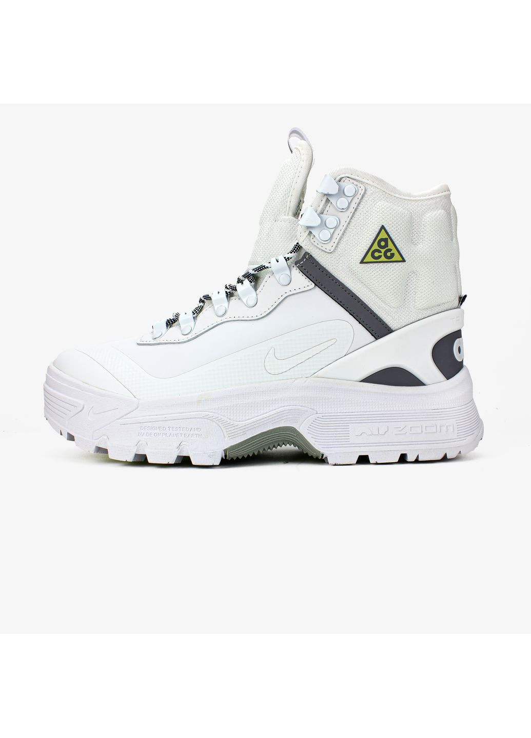 Білі Осінні кросівки чоловічі і жіночі Nike ACG Air Zoom Gaiadome GTX White | Найк АЦГ Аір Зум Гайадом