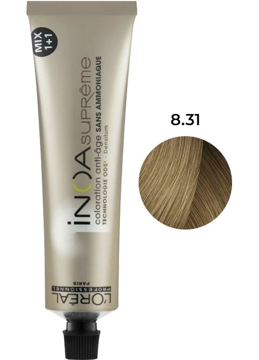 Крем-краска INOA Supreme 8.31 60 мл L’Oreal Professionnel Paris L'Oreal Professionnel (356177286)