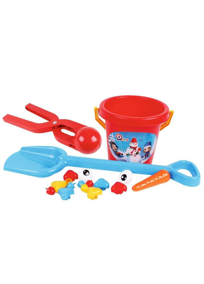 Игрушка "Набор для снеговика ТехноК", арт. 7730TXK (Красный) No Brand (330137236)