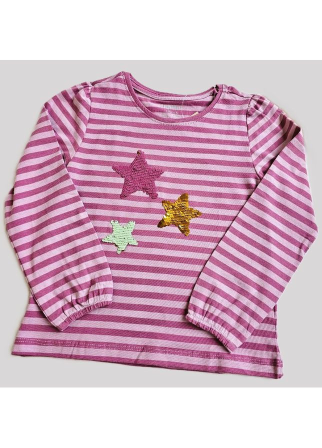 Сиреневый демисезонный лонгслив Lupilu