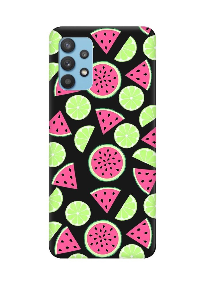 Матовый чехол на Samsung Galaxy A32:: Арбузы и лайм (принт 345) Creative (360671587)