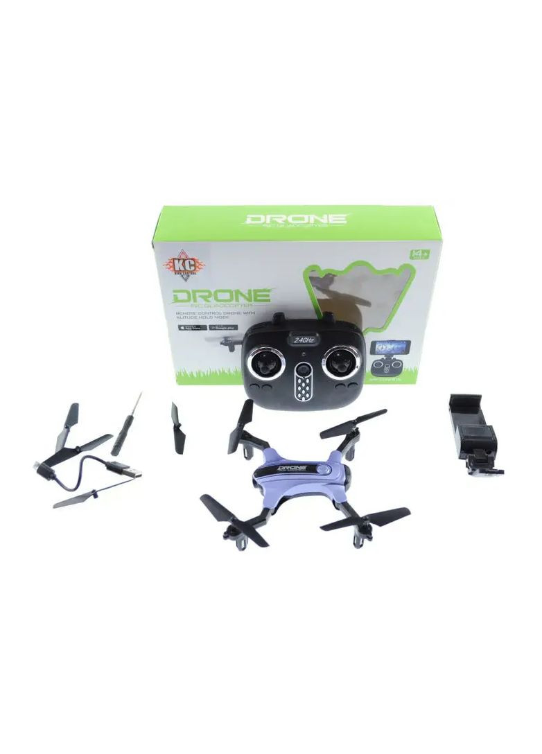 Квадрокоптер с камерой 0.3MP складной пластиковый KC-871 от 15 лет в ассортименте YG Toys Маш1434 (370653227)