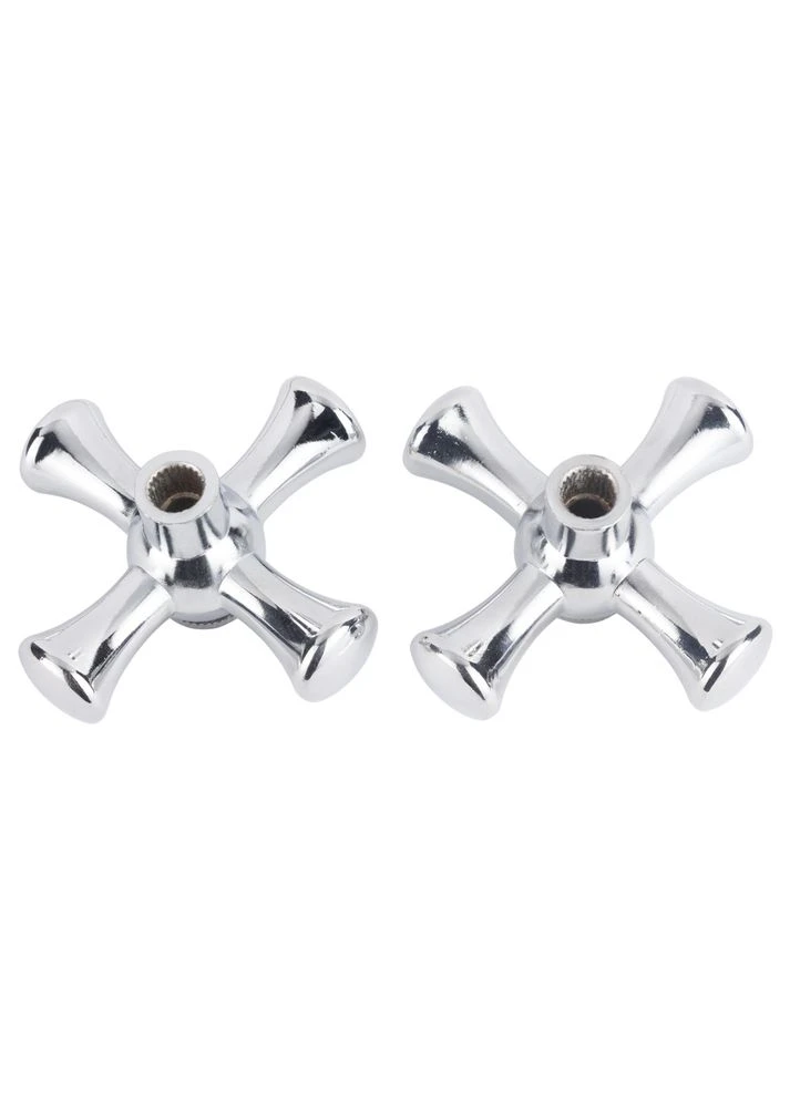 Ручка 1/2" для двухвентильного смесителя (55A) 2 шт. в комплекте (XL-2442) AQUATICA (395984950)