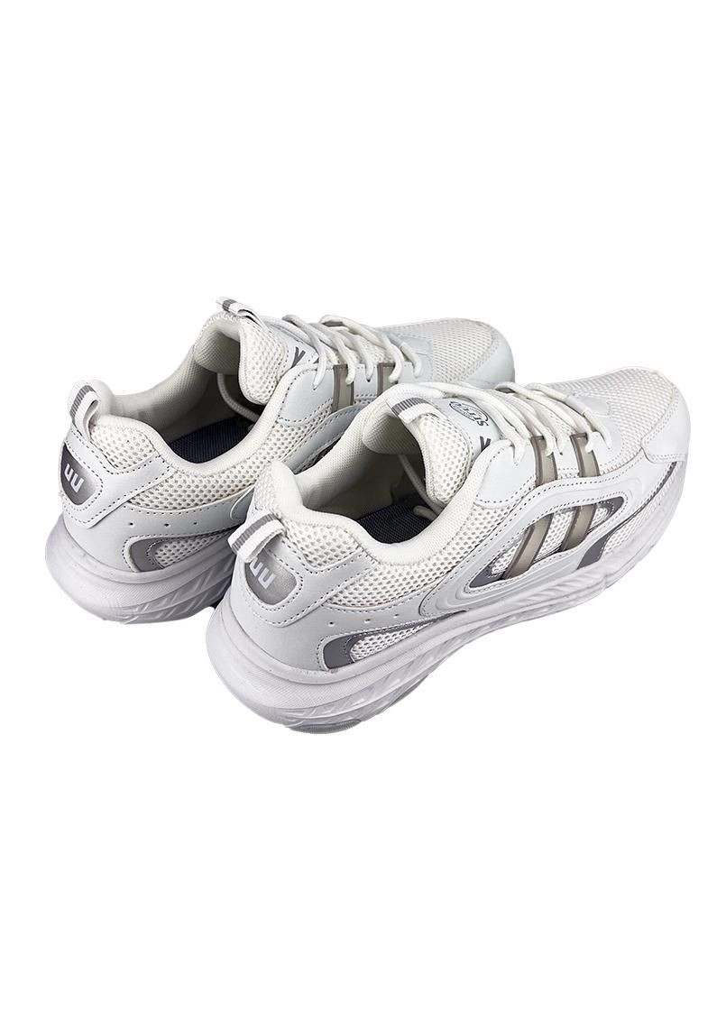 Білі кросівки чоловічі комбіновані білі 19703-6 No Brand