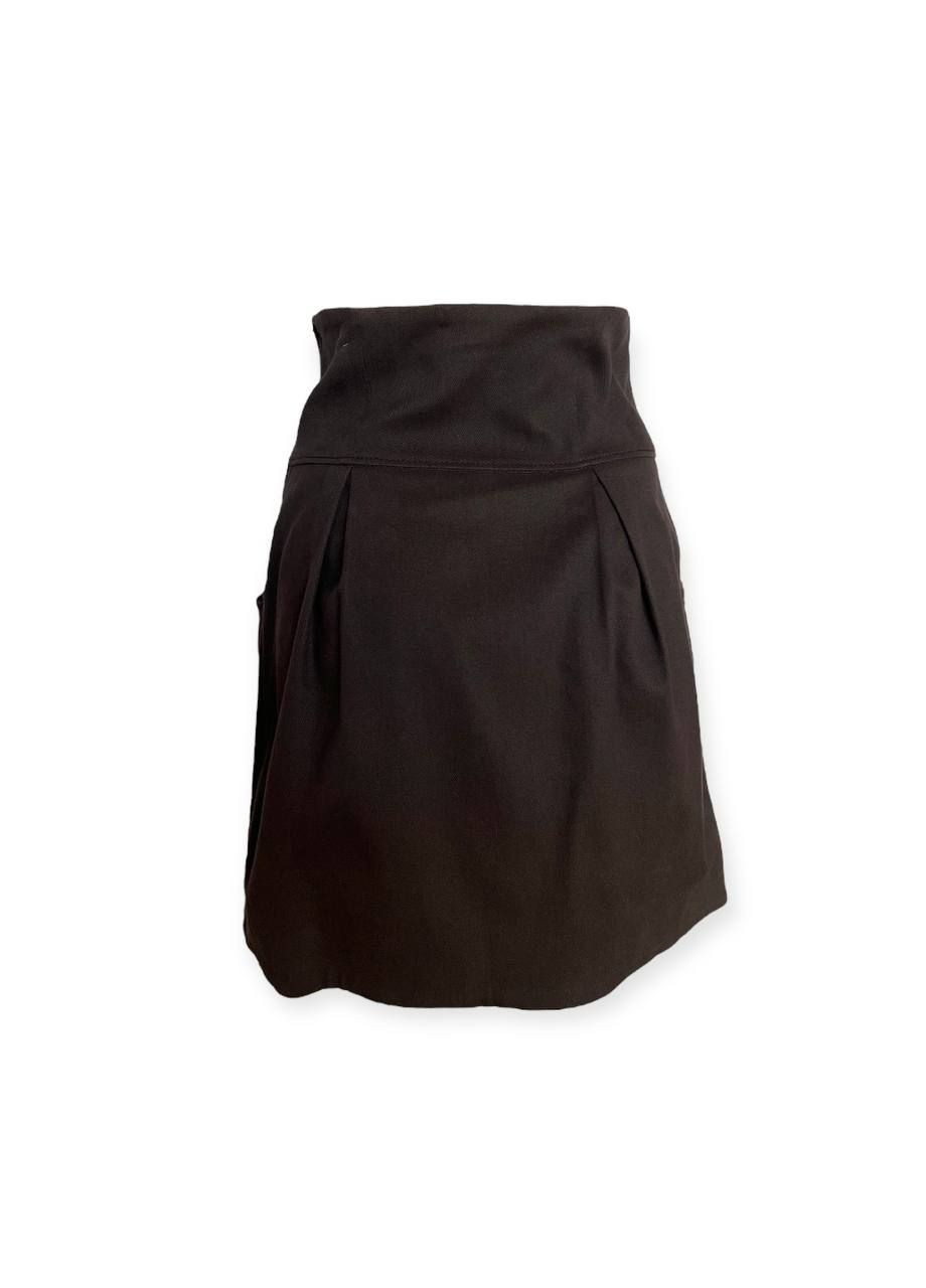 Коричневая повседневная юбка коричневый Miss Sixty