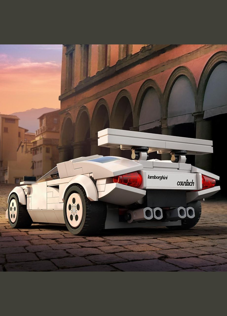 Speed Champions Lamborghini Countach 262 детали (76908) Lego (304055077)