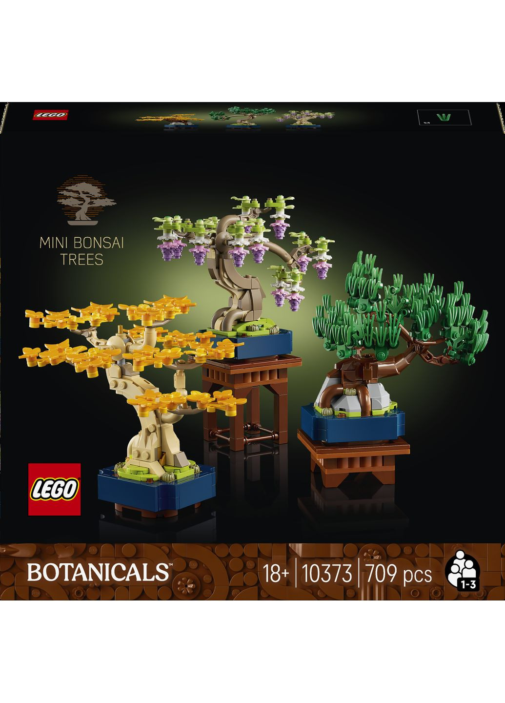 Лего ботаніка Мінідерева бонсай Botanicals Mini Bonsai 10373 Lego (372012269)