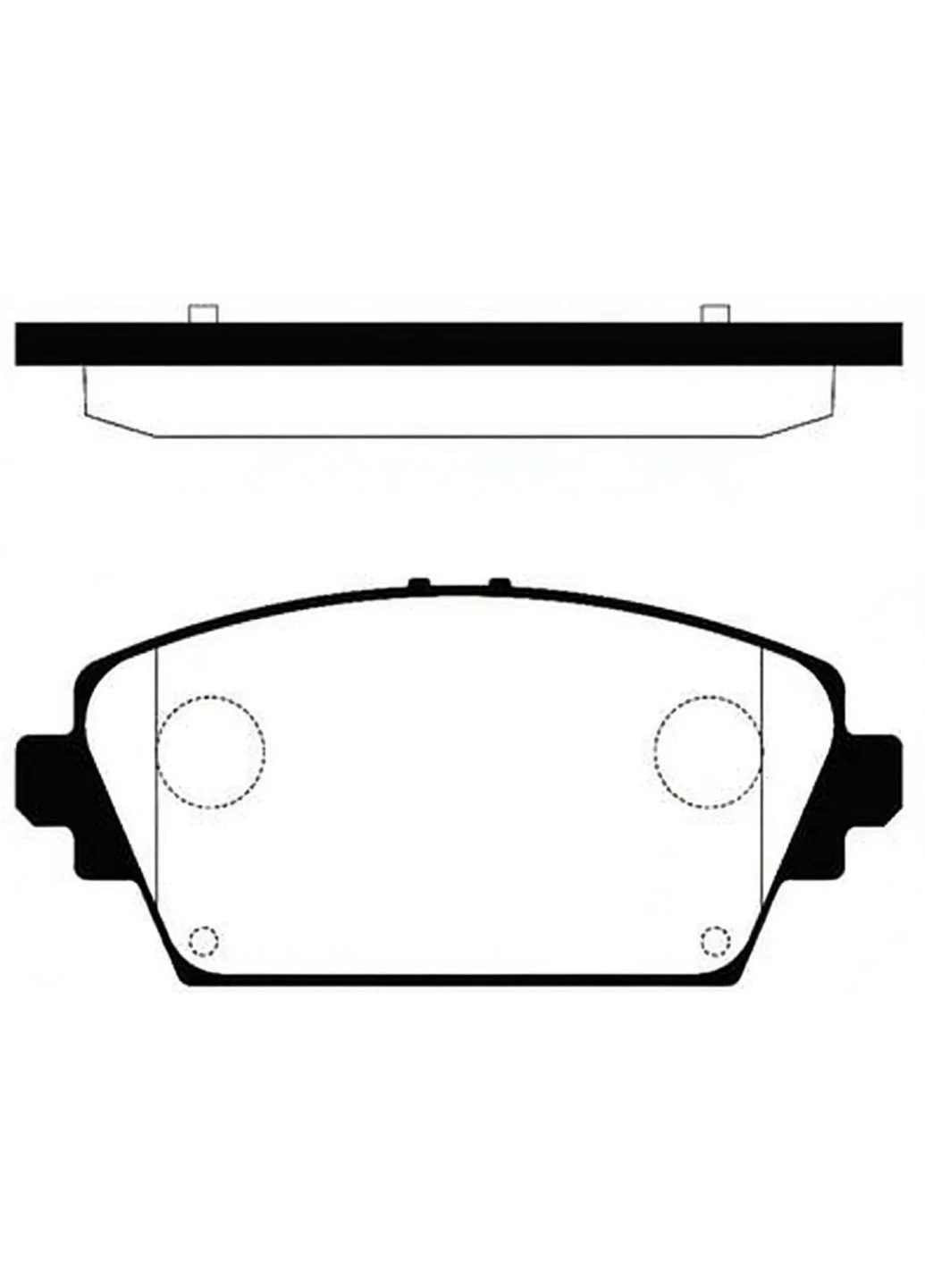 Колодки гальмівні дискові ПЕРЕДН NISSAN ALMERA TINO 1.8 16V, 2.0I 16V, 2.2DITD 04.00- SP1582-ua HI-Q (364975442)