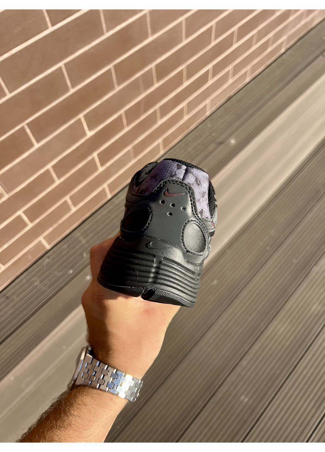 КРОССОВКИ ЖЕНСКИЕ NIKE P6000 BLACK RED НАЙК П-6000 No Brand чёрные демисезоны (368887717)