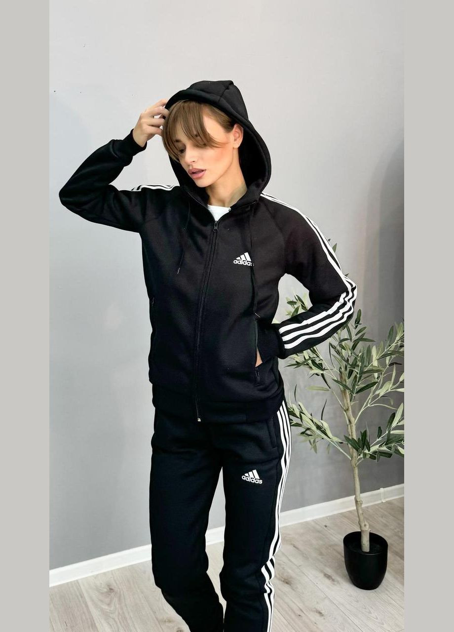 Спортивный костюм унисекс с черным капюшоном. No Brand (370218039)