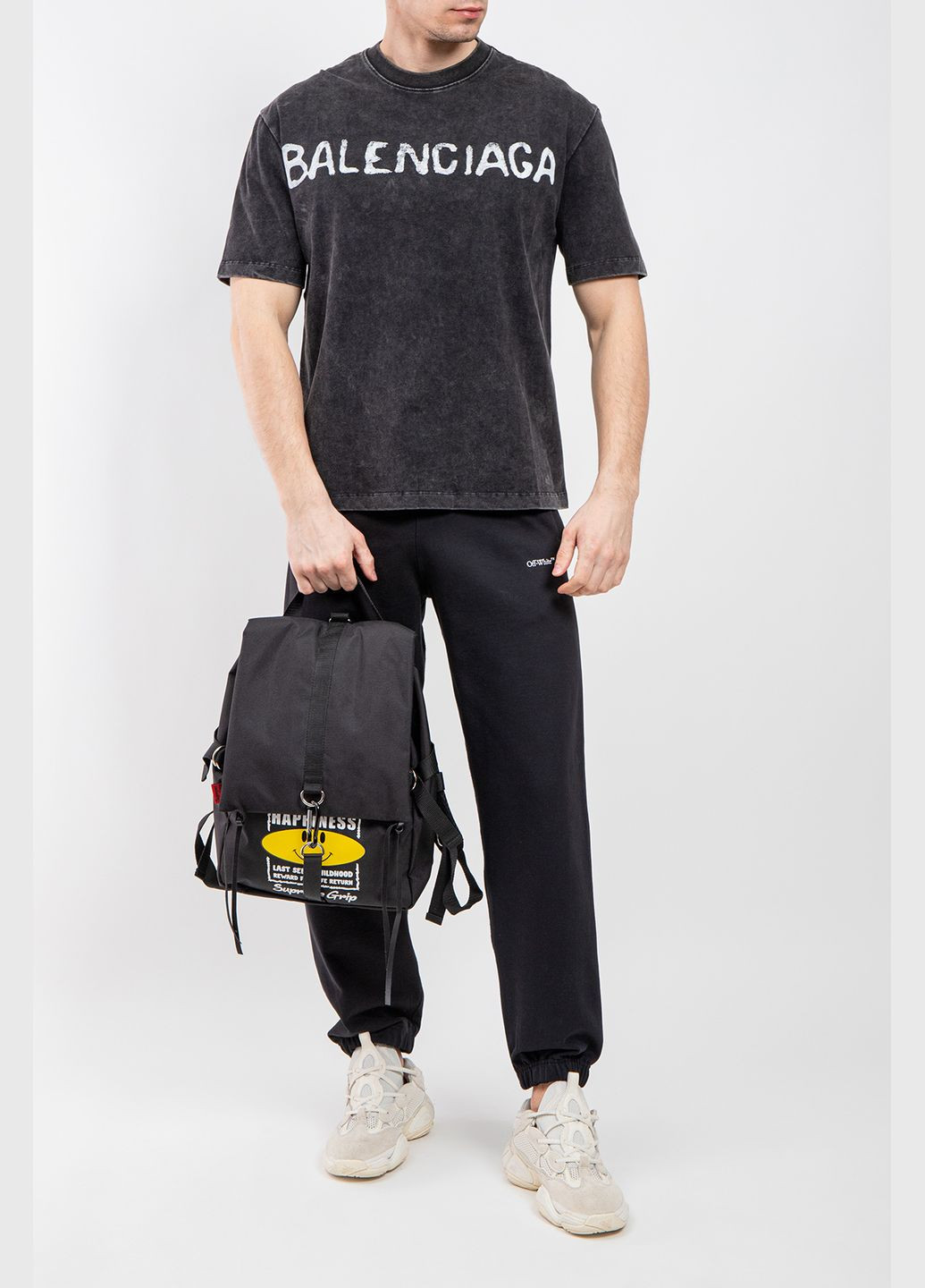 Черная футболка Balenciaga