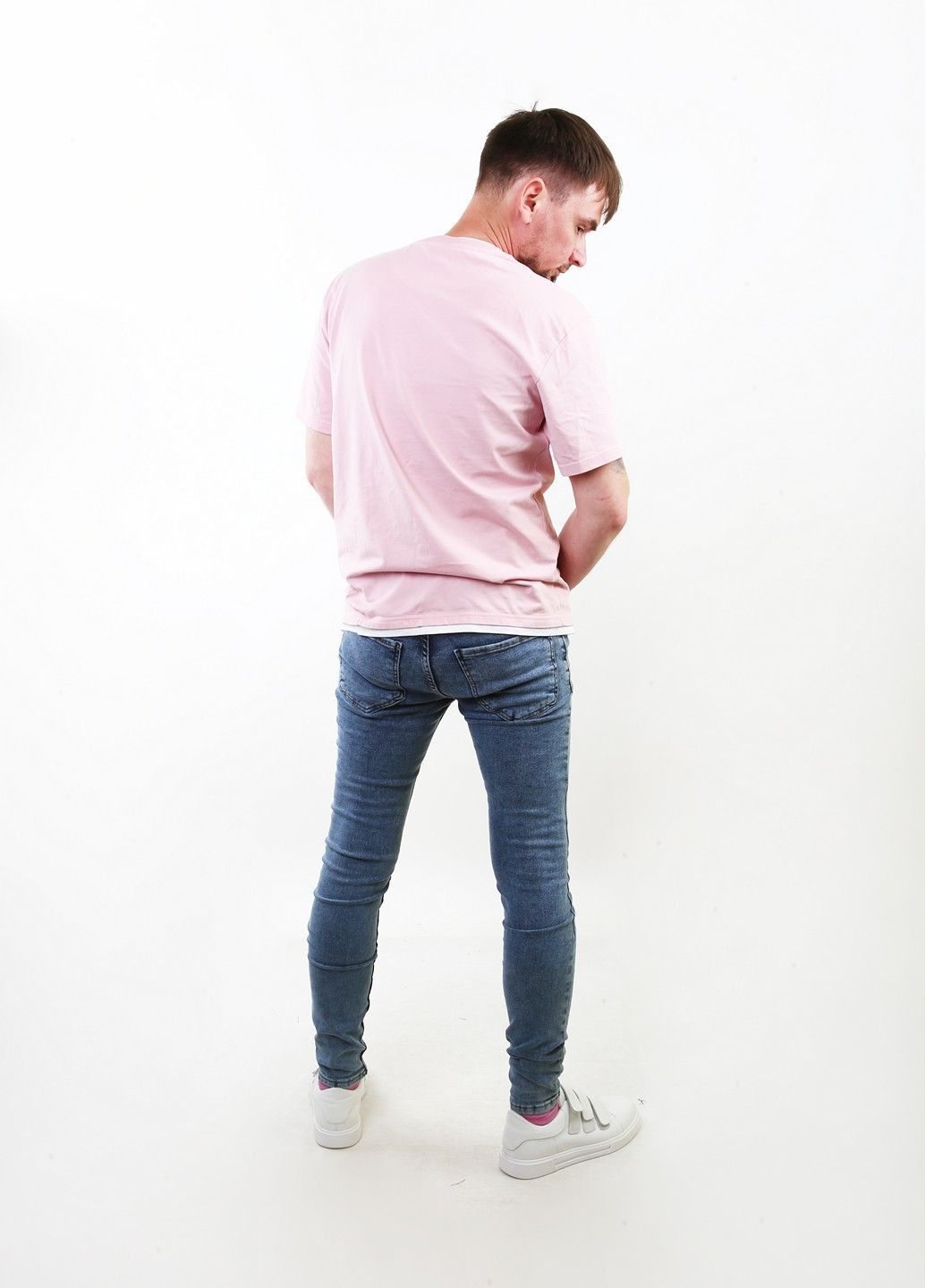 Синие демисезонные джинсы Mtp