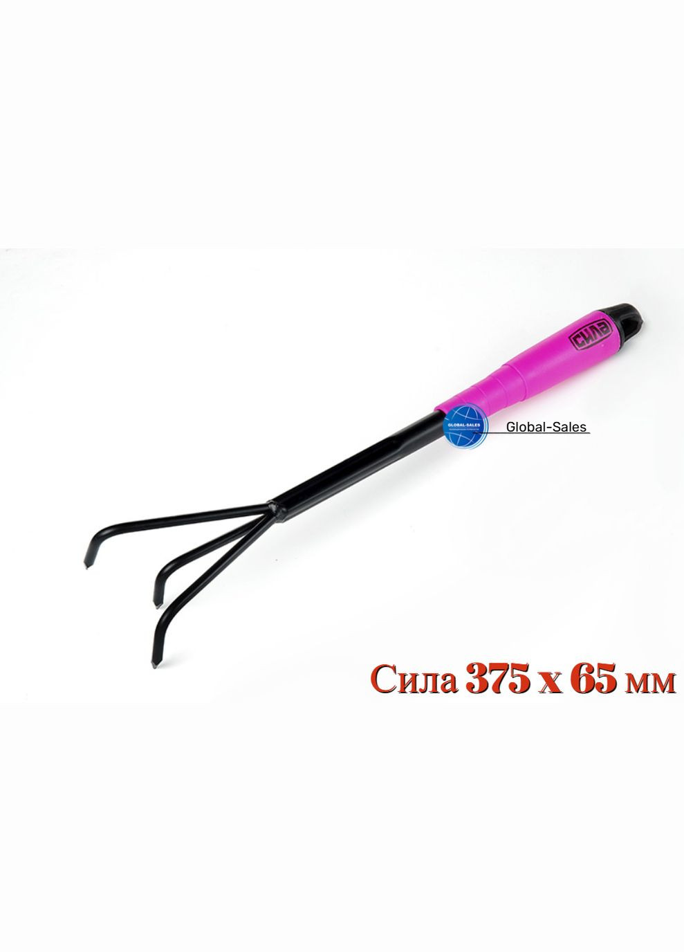 Рыхлитель 375 x 65 мм ручка пластик (550507) Сила (349819884)