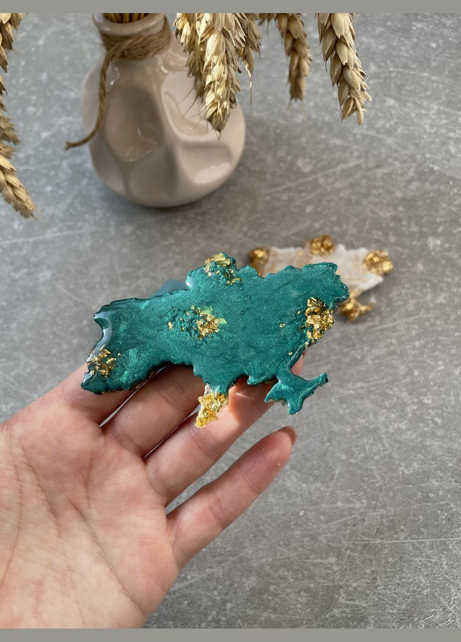 Молд карта України 85*55*5 мм для брелоків магнітів силіконова форма молд для епоксидної смоли No Brand (370567112)