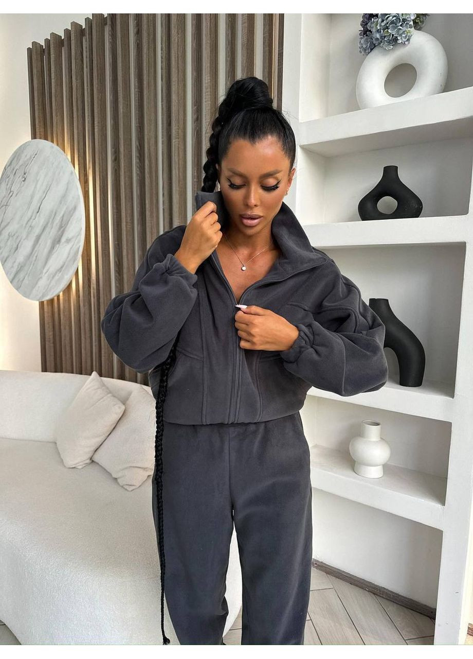 Теплый женский костюм из двустороннего флиса Україна (361067649)