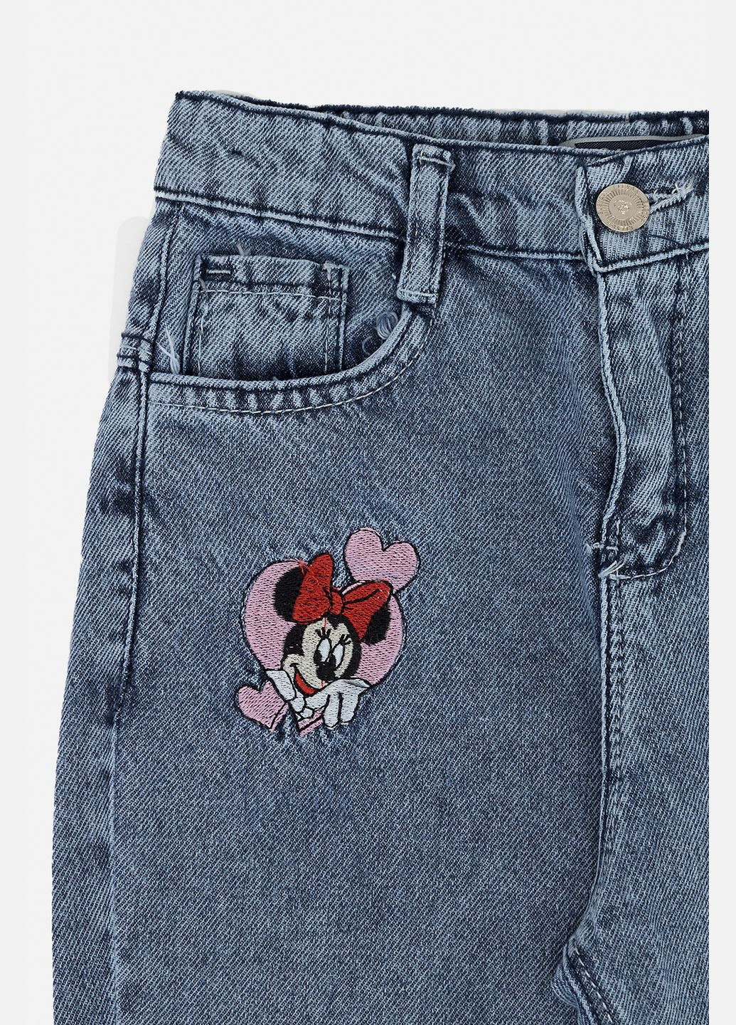 Джинси для дівчинки - regular колір блакитний ЦБ-00255628 Eleysa (299153745)