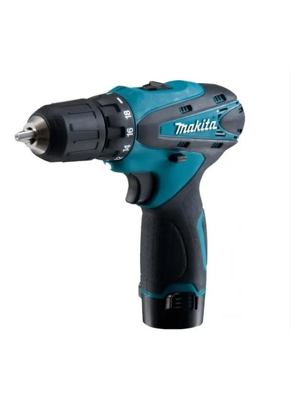 Шуруповерт акумуляторний, дриль макіта електроінструмент, шуруповерти свердла, гайковерт інструмент Makita DF330DWE (303724666)