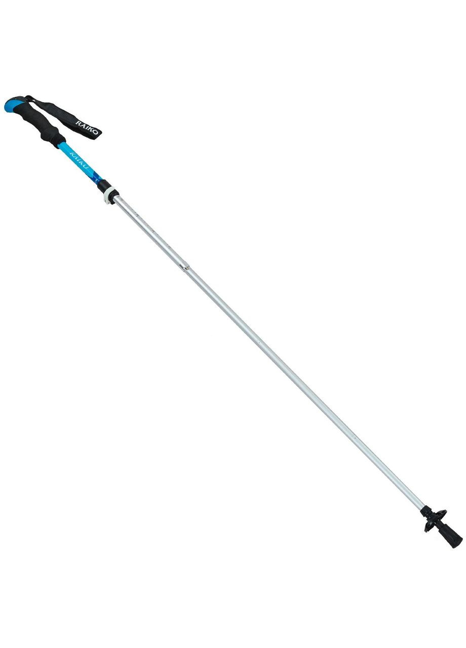 Палка трекінгова для скандинавської ходьби з металевим тросом RAICO TY-0467 40-125см блакитний SP-Sport (324220149)