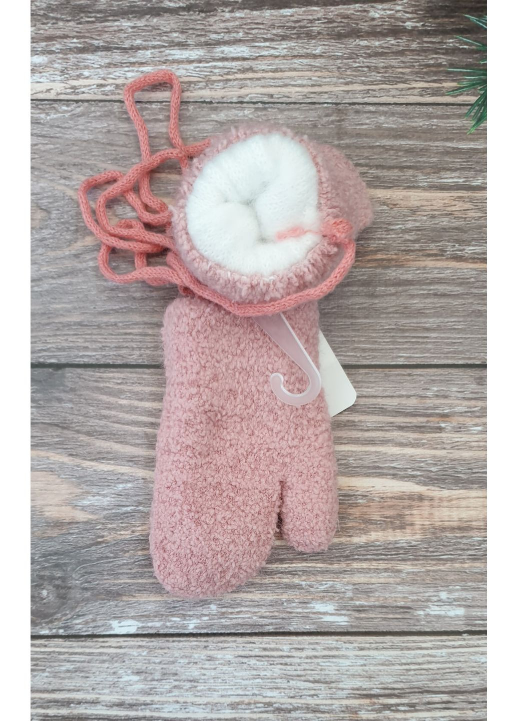 Двойные перчатки для мальчиков и девочек 0-2 года No Brand (360534144)