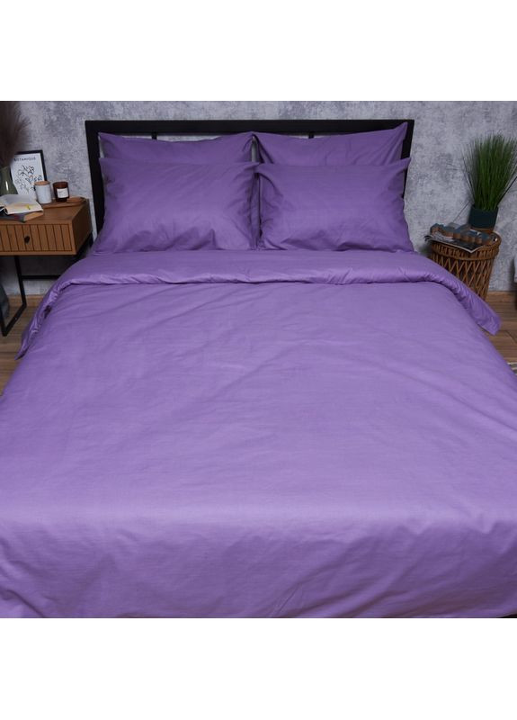 Комплект постельного белья Бязь Gold Люкс «» Полуторный 143х210 наволочки 4х70х70 (MS-820007334) Moon&Star Violet Charm (356115287)