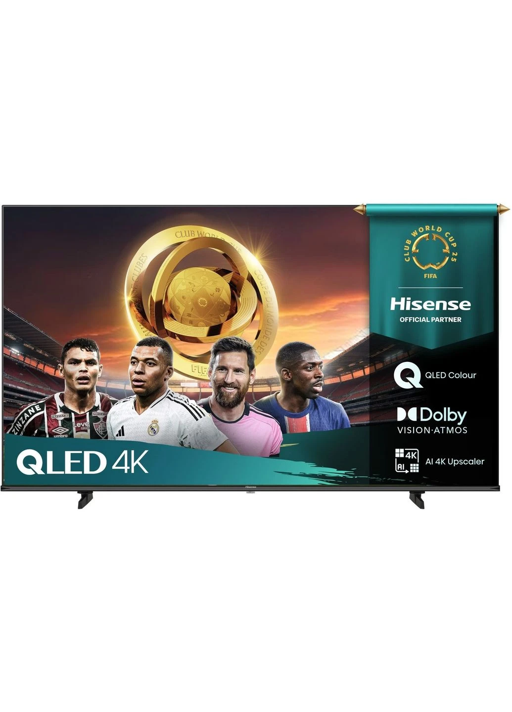 Телевізор 75E7Q 75" QLED 4K (20016418) EU [144186] Hisense (400894880)