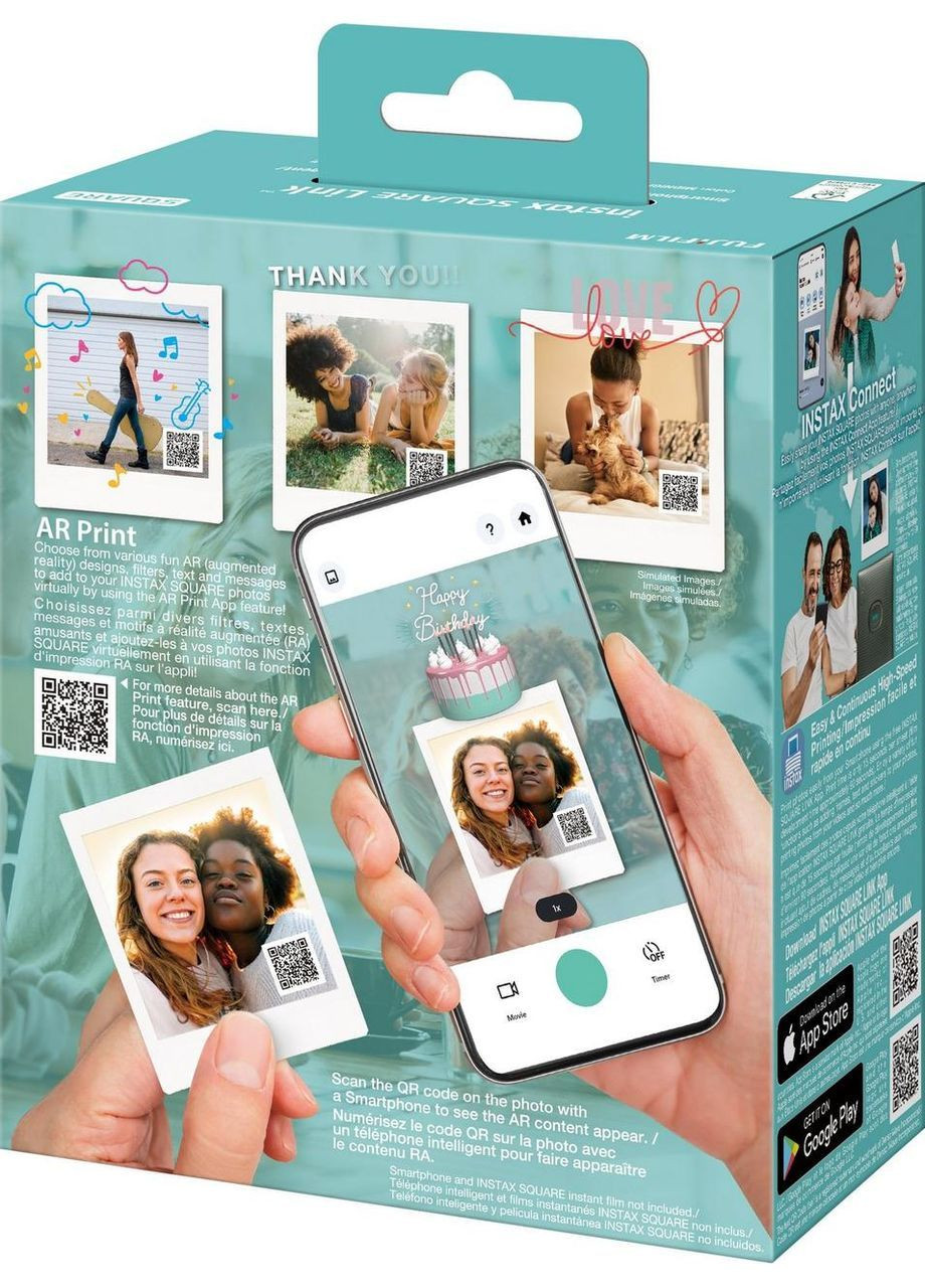 Фотопринтер Instax Square Link Ash Green (2148686561) Fujifilm (371121513)