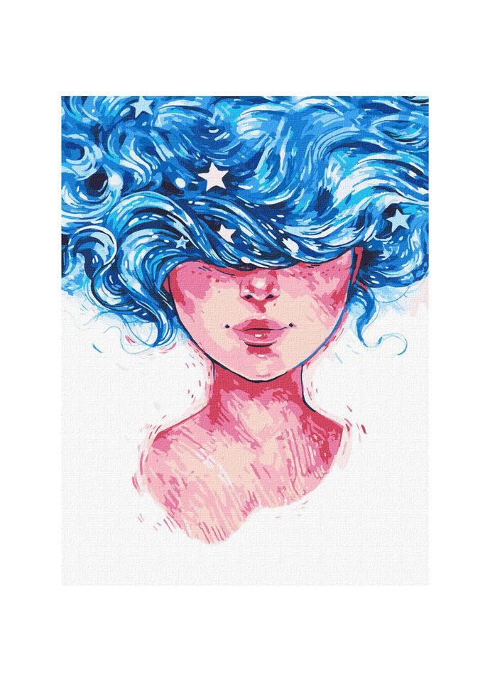 Картини за номерами "Зоряна уява" KHO4944 30х40см Ідейка (300174123)