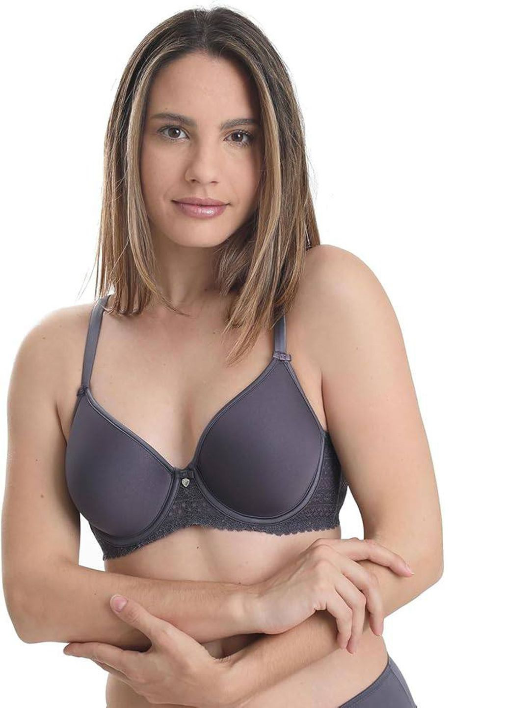 Сірий бюстгальтер Sassa