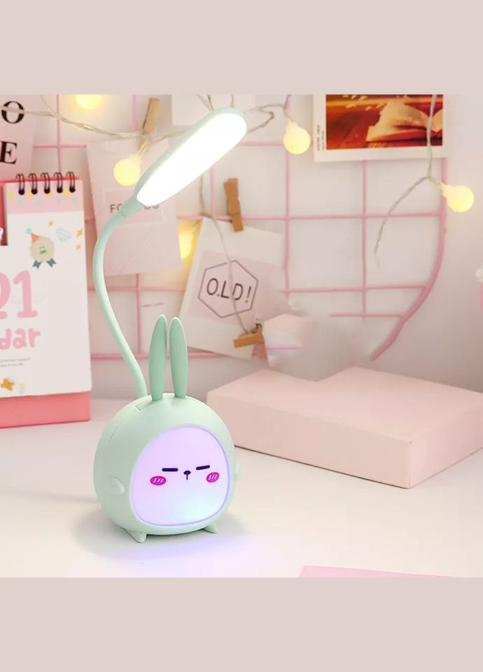 Світлодіодна LED лампа дитячий настільний світильник від Power Bank/USB на гнучкій стійці Digital (315889573)