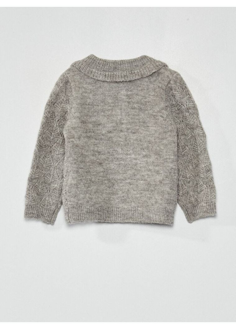 Сірий джемпер зима,сірий меланж, Kiabi