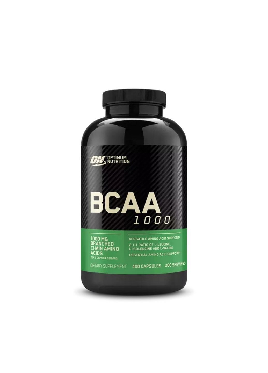 Аминокислота BCAA Optimum BCAA 1000, 400 капсул Optimum Nutrition (293418803)