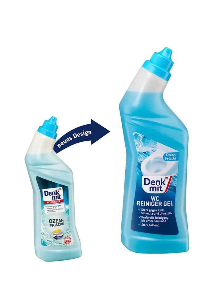 Гель для чищення унітазу Ozean Frische, 1 л Denkmit (350893398)