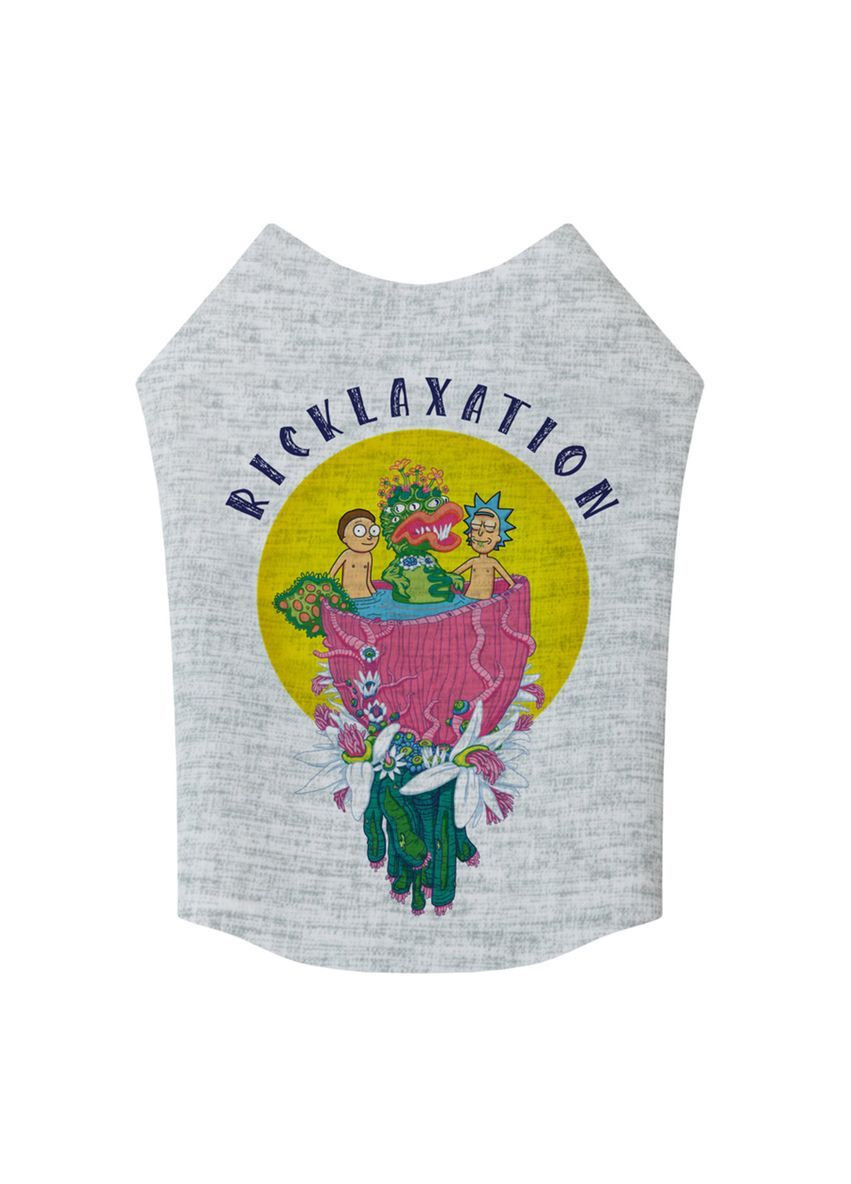 Майка для собак Clothes, малюнок "Рік та Морті 2", XS25, B 35-40 см, З 20-25 см WAUDOG (365247850)