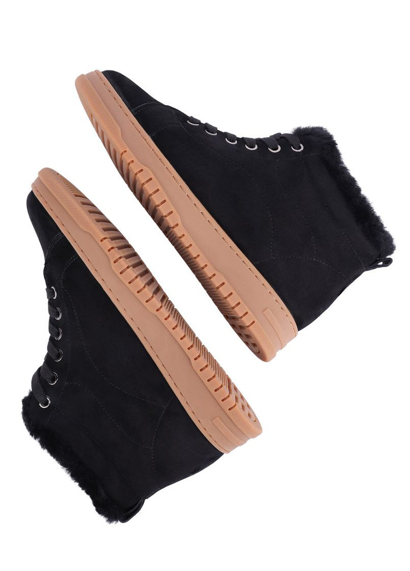 Жіночі Черевики 201-3201-20 Чорний Велюр Attizzare (368754167)