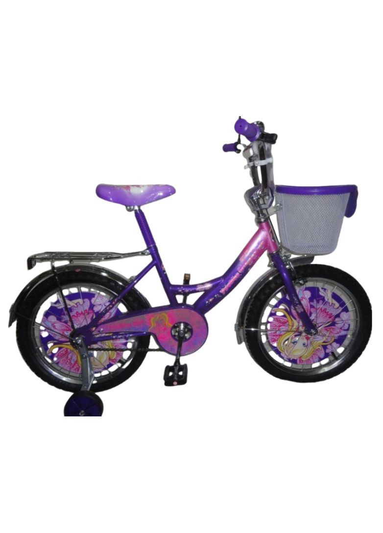 Велосипед ПРИНЦЕСА із кошиком від : для маленьких принцес Фіолетовий, 20 Crosser (267810131)