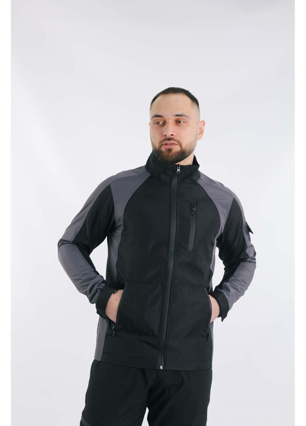 Комбинированная демисезонная ветровка Intruder